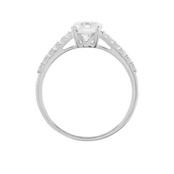 Bague Manon Or Blanc Oxyde-Histoire d'Or Discount