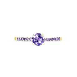 Histoire d'Or Bague Manon Or Jaune Amethyste