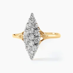 Bague Marchioness Or Jaune Oxyde De Zirconium-Histoire d'Or New