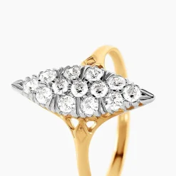 Bague Marchioness Or Jaune Oxyde De Zirconium-Histoire d'Or New