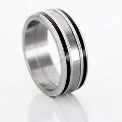 Bague Margalith Acier Blanc-JOURDAN Clearance