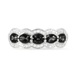Bague Margaux Or Blanc Onyx Et Diamant-Histoire d'Or Best