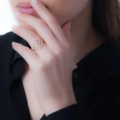 Bague Marie-christel Or Jaune Diamant-Histoire d'Or Clearance