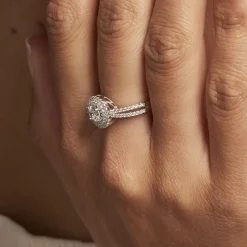 Bague Marie-felix Argent Blanc Oxyde De Zirconium-Histoire d'Or Outlet