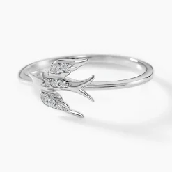 Bague Marilla Argent Blanc Oxyde De Zirconium-Histoire d'Or Discount