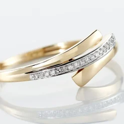 Bague Melia Or Jaune Diamant-Histoire d'Or Best