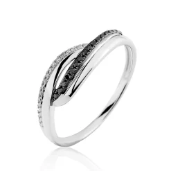 Bague Melinda Or Blanc Diamant-Histoire d'Or Hot