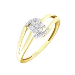 Bague Melinia Or Jaune Diamant-Histoire d'Or Best