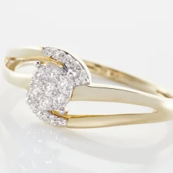 Bague Melinia Or Jaune Diamant-Histoire d'Or Best