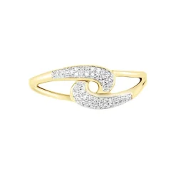 Bague Melisianne Or Jaune Diamant-Histoire d'Or Hot