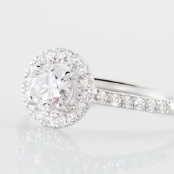 Bague Mentoura Or Blanc Diamant Synthétique-Histoire d'Or Online