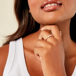 Bague Milenna Plaque Or Jaune Oxyde De Zirconium-Histoire d'Or Best