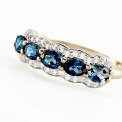 Bague Multipierres Or Jaune Margaux Topaze-Histoire d'Or Online