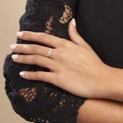 Bague Nahia Or Jaune Oxyde De Zirconium-Histoire d'Or Sale