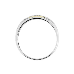 Bague Nathalie Or Bicolore Diamant-Histoire d'Or New