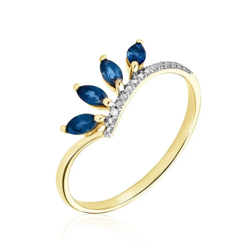 Bague Navette Diamant-Histoire d'Or Discount