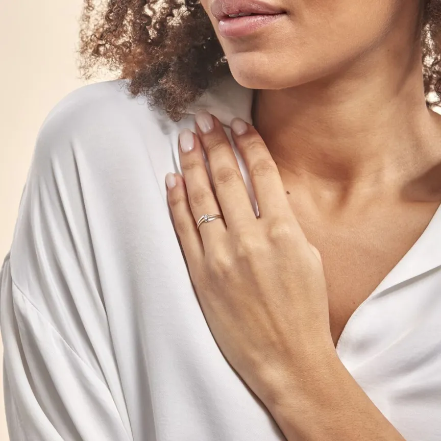 Bague Nesryne De Zirconium-Histoire d'Or Outlet