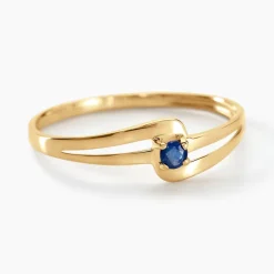 Bague Nesryne Or Jaune Saphir-Histoire d'Or Discount