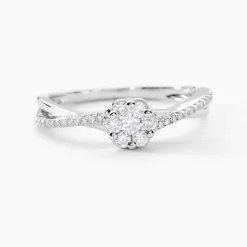 Bague Nusa Or Blanc Diamant-Histoire d'Or Best