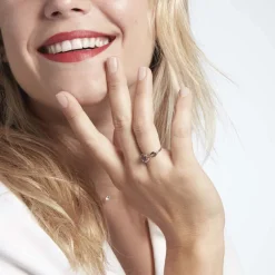 Bague Or Bicolore Bonnie Améthyste-Histoire d'Or Discount