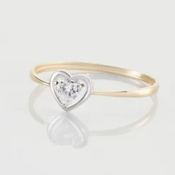 Bague Or Bicolore Goulvena Oxyde De Zirconium-Histoire d'Or Clearance