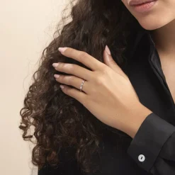 Bague Or Blanc Anilie Diamant-Histoire d'Or Outlet