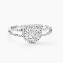 Bague Or Blanc Collection 1986 Diamants-Histoire d'Or Sale