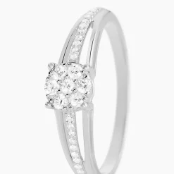 Histoire d'Or Bague Or Blanc Katherina Diamants
