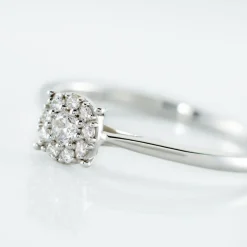 Bague Or Blanc Nori Oxyde De Zirconium-Histoire d'Or Hot