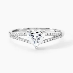 Bague Or Blanc Zandra Oxyde De Zirconium-Histoire d'Or Best