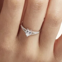 Bague Or Blanc Zandra Oxyde De Zirconium-Histoire d'Or Best