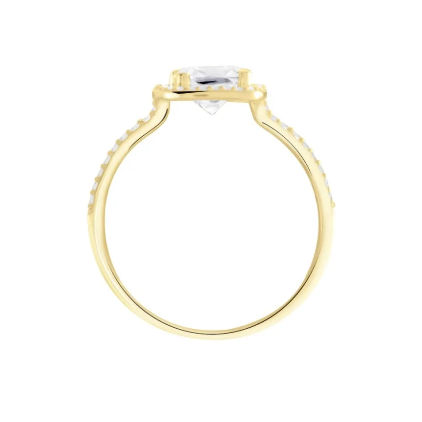 Bague Or Jaune Adrienne Oxydes De Zirconium-Histoire d'Or Discount