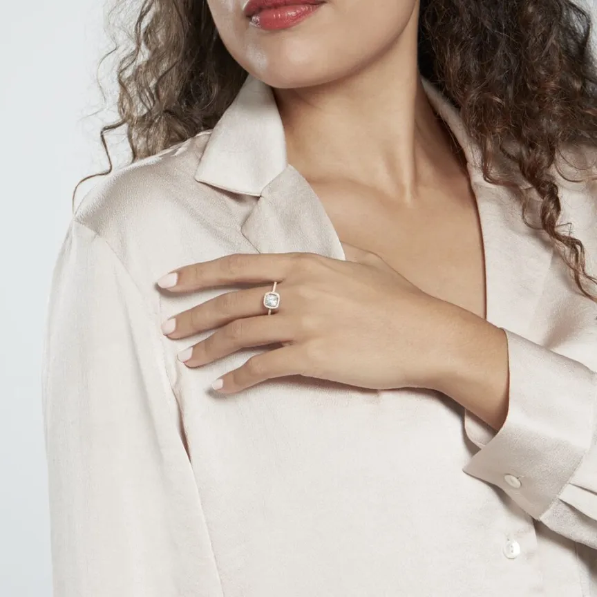 Bague Or Jaune Adrienne Oxydes De Zirconium-Histoire d'Or Discount