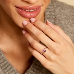 Histoire d'Or Bague Or Jaune Anja Améthyste