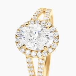 Bague Or Jaune Arjun Oxydes De Zirconium-Histoire d'Or Sale