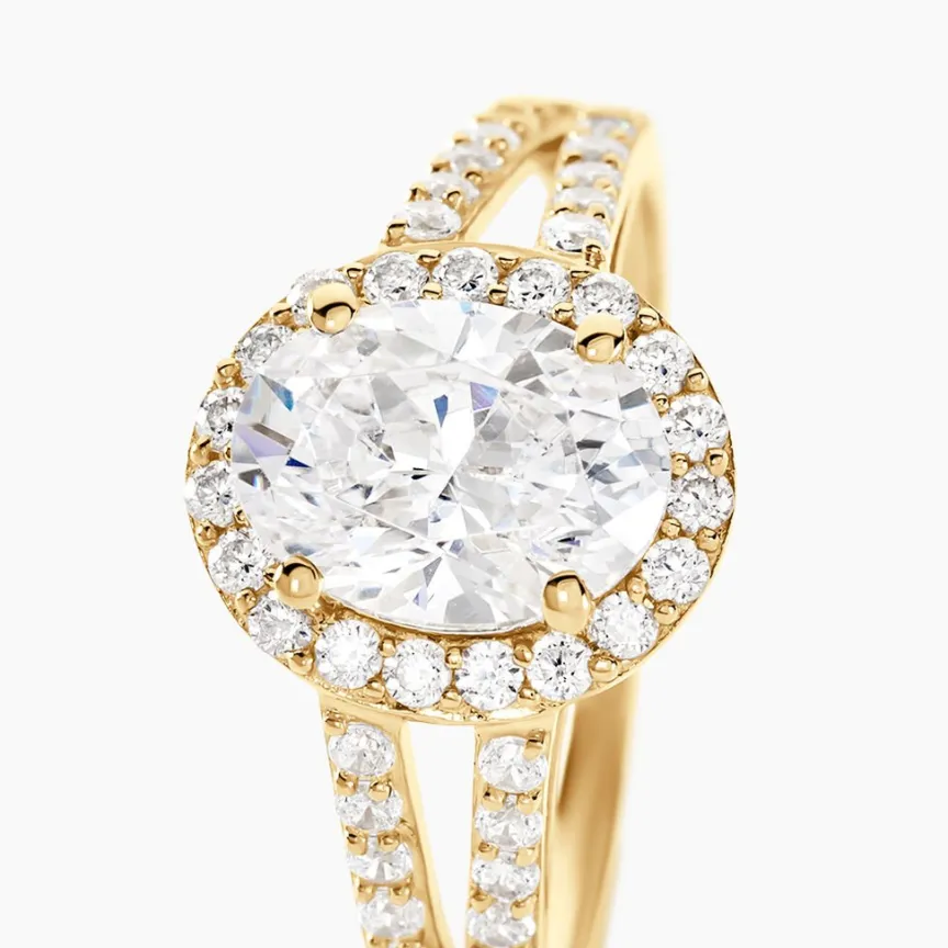 Bague Or Jaune Arjun Oxydes De Zirconium-Histoire d'Or Sale