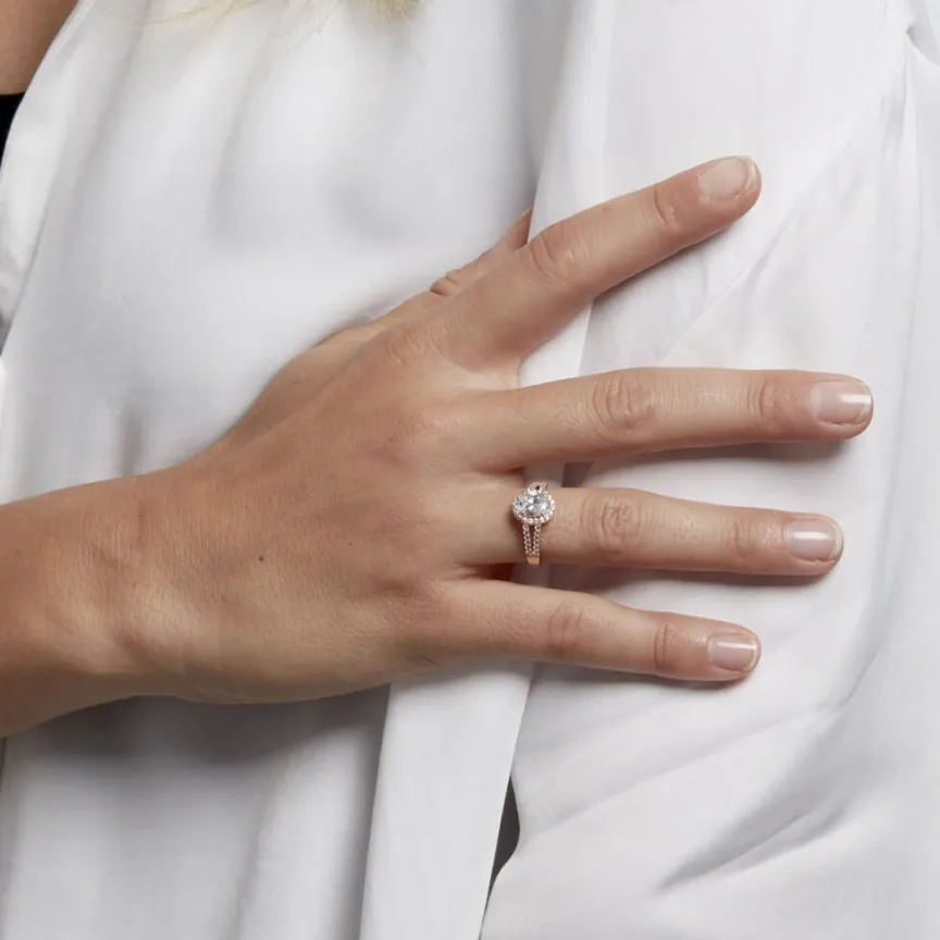 Bague Or Jaune Arjun Oxydes De Zirconium-Histoire d'Or Sale