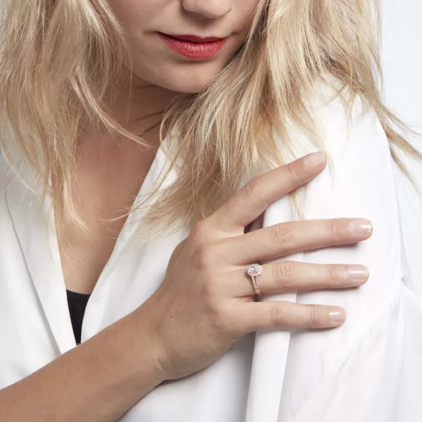 Bague Or Jaune Arjun Oxydes De Zirconium-Histoire d'Or Sale