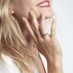 Bague Or Jaune Canut Saphir-Histoire d'Or Sale