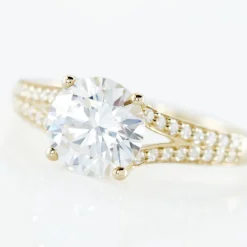 Histoire d'Or Bague Or Jaune Carolina Oxyde De Zirconium