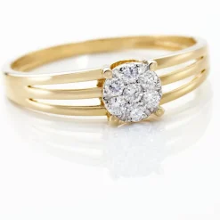 Bague Or Jaune Isadore Diamants-ADG Hot
