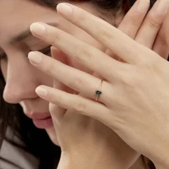 Bague Or Jaune Jehane Topaze Oxydes De Zirconium-Histoire d'Or Clearance