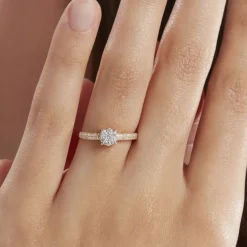 Bague Or Jaune Julia Diamants-Histoire d'Or New