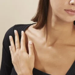 Bague Or Jaune Kaitlynn Diamant-Histoire d'Or Discount