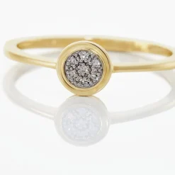 Bague Or Jaune Kaylynn Diamants-Histoire d'Or Sale