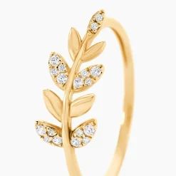 Bague Or Jaune Nahia Oxydes De Zirconium-Histoire d'Or