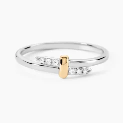 Bague Or Jaune Oxyde De Zirconium-Histoire d'Or