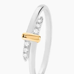 Bague Or Jaune Oxyde De Zirconium-Histoire d'Or