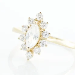 Bague Or Jaune Vladimira Oxyde De Zirconium-Histoire d'Or Best