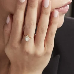 Bague Or Jaune Vladimira Oxyde De Zirconium-Histoire d'Or Best